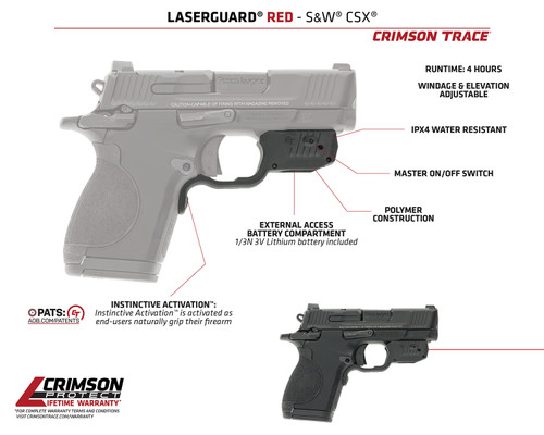 CRIM 013000172  LASERGUARD CSX -R