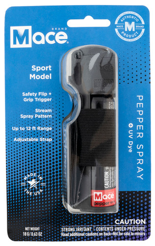 MSI 80761 SPORT MODEL PEPPER SPRAY - BLACK