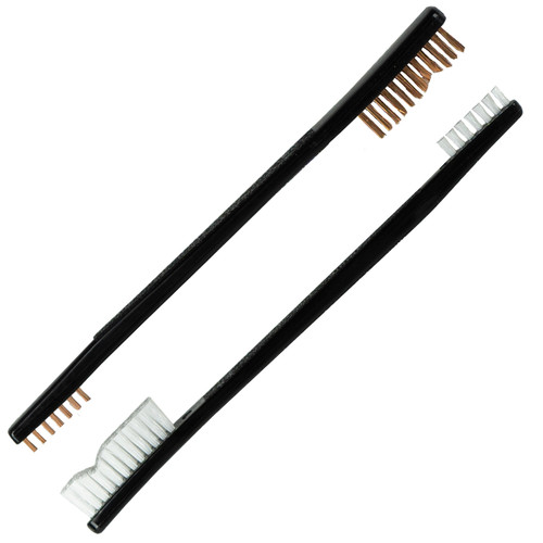 KLN UT-COMBO    DBL END NYLON/BRNZ GN BRUSH COMBO