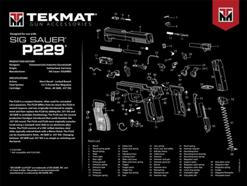 TEKMAT TEK-R20-SIGP229     ULTRA 20 SIG P229