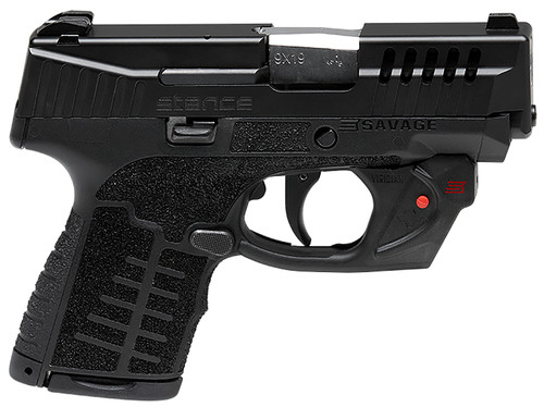 SAV 67017 STANCE MC9 BLK LZ   9MM 3.2 7/8