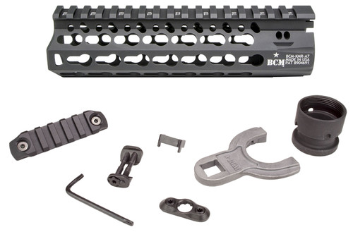 BCM KMR-A7-556-BK    KMOD RAIL ALPHA 7         BLK