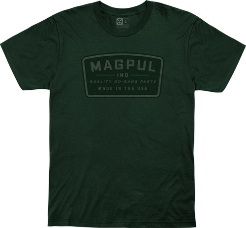 MAGPUL MAG1111-301-S  GO BANG PARTS  SHIRT SM FGRN