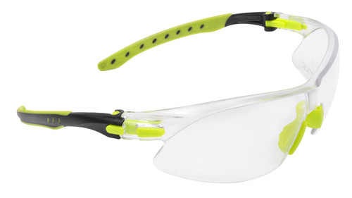 ALLEN 4140  KEEN SAFETY GLASSES  YTH LIME