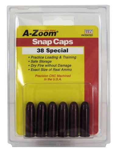 AZOOM 16118      SNAP CAPS 38 SPC              6PK