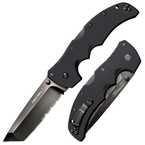 COLD CS-27BTH   RECON 1 TANTO 4" FLDNG 1/2 SERR