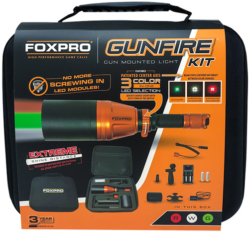 FOXPRO GUNFIREKITG/W/IR HUNTING LIGHT