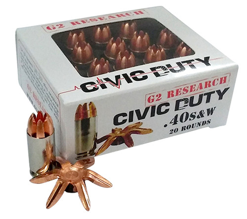 G2R        40S&amp;W     CIVIC DUTY              20/25