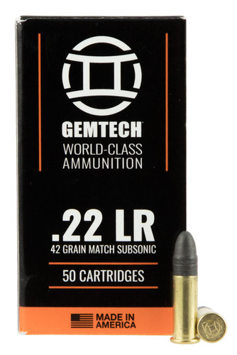 GEMTECH*3009679 22LR       42LRN SUBSONIC       50