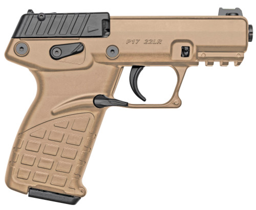 KEL P17TAN     22LR 3.93 TB 3/16RD      TAN