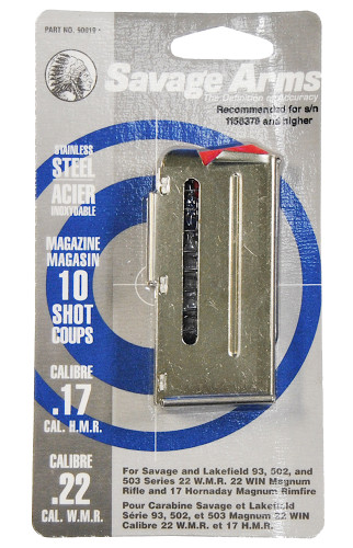 SAV 90019 MAG 93SER 22WMR/17HMR SS            10RD