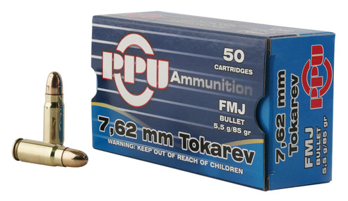 PPU PPH7TF      7.62TOK      85 FMJ          50/10