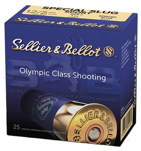 S&B SB12SLUG OLUM CLSS 12 2.75   SPESLUG 1OZ 25/10