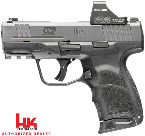 H&K CC9 OR 9MM 3.32" W/HOLOSUN 407K 81001131