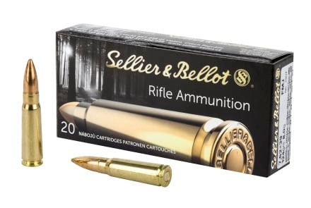 SELLIER & BELLOT 7.62X39 124 GR FMJ SB76239A