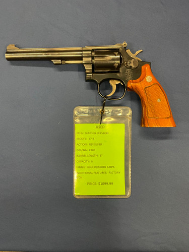 SMITH & WESSON M617 22LR 6