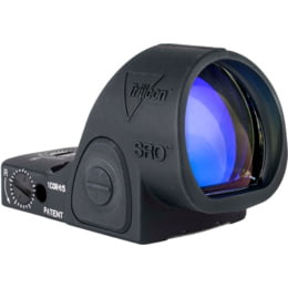 TRIJICON SRO RED DOT 2.5 MOA GREEN DOT, BLACK 2500027