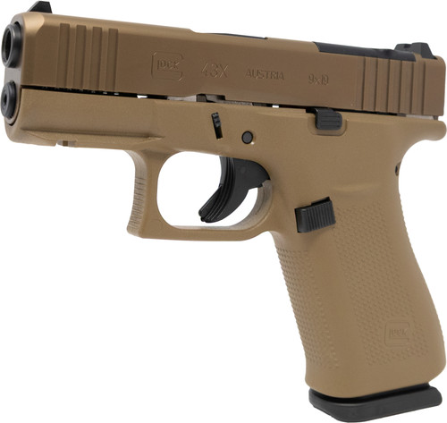 GLOCK 19X GEN V MOS 9MM 4.52'' COYOTE TAN/POLYMER PV1950S03XMOSTB