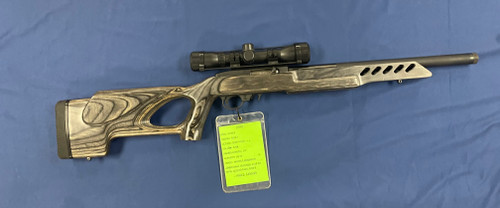 USED RUGER 10/22, 22 LR, 16", MATTE/LAMINATED,  16406