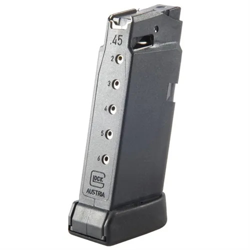 GLOCK 36 MAGAZINE 45 ACP 6-ROUNDS MF36006