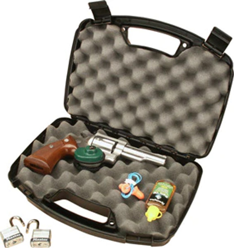 MTM-SINGLE HANDGUN CASE HOLDS UP TO 6" REVOLVER 80740