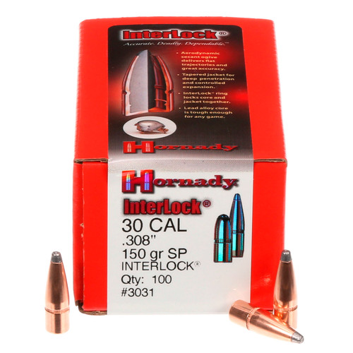 HORNADY 30 CAL.308 150GR-SP 100 CT HORN3031