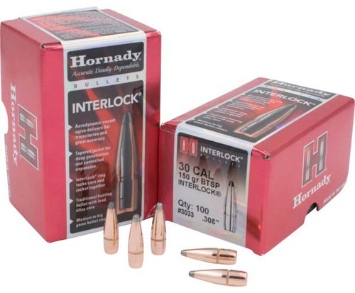 HORNADY 30 CAL.308 150GR-BTSP 100 CT HORN3033