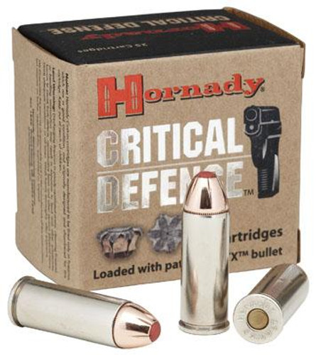 HORNADY CRITICAL DEFENSE 38 SPL 110GR FTX HORN90310