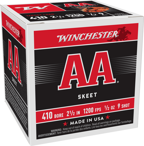 WINCHESTER AA 410 GA MAX DR  1/2 OZ #9 1200 FPS AA419