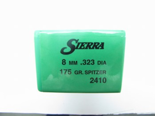 SIERRA 8MM (.323) 175 GR SPT 100 CT SIE2410