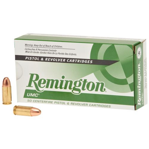 REMINGTON UMC 9MM LUGER 124 GR FMJ L9MM2