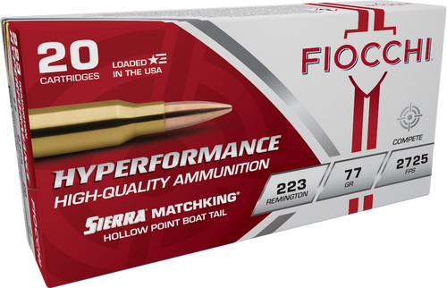 FIOCCHI 223 REM 77 GR MATCHKING HPBT 223MKD