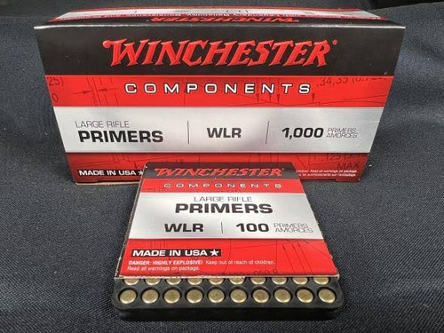 WINCHESTER LARGE RIFLE PRIMER WLR