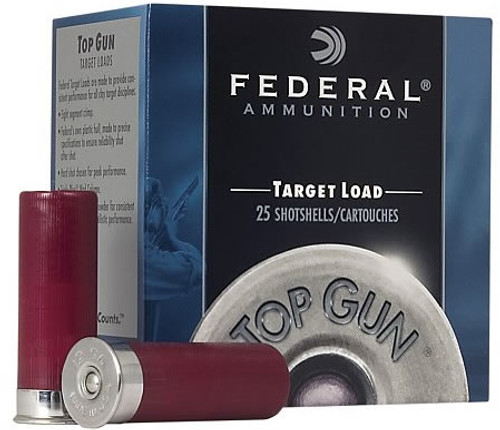 FEDERAL TOP GUN 12 GA 2-3/4 DR 1-1/8 OZ #7.5 1145 FPS TGL1275