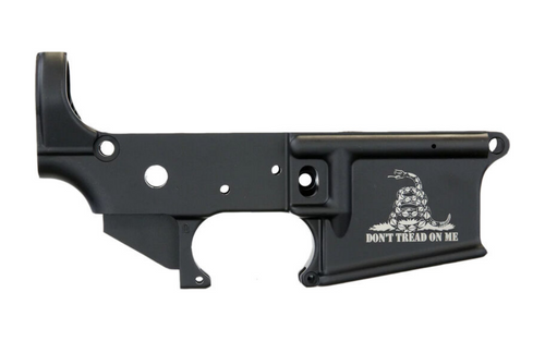 ANDERSON AR-15 LOWER RECEIVER MULTI-CAL, DONT TREAD SNAKE D2K067A0010P