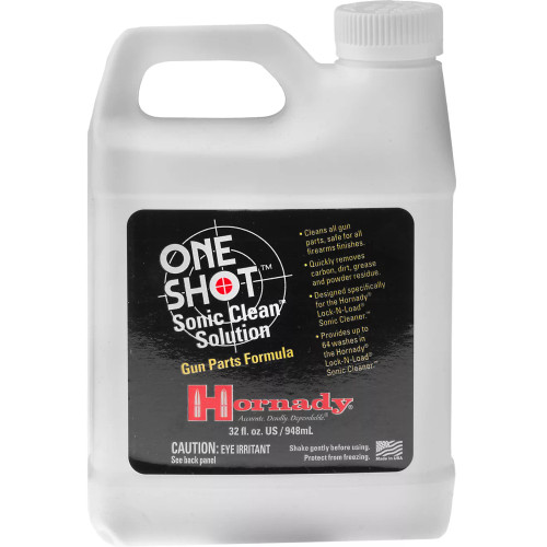 HORNADY SONIC GUN PARTS CLEANING SOLUTION 1 QT (32 OZ) HORN043360