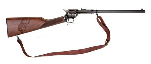 HERITAGE ROUGH RIDER RANCHER 22 LR 16" BBL BLUED WALNUT BR226B16HSLS