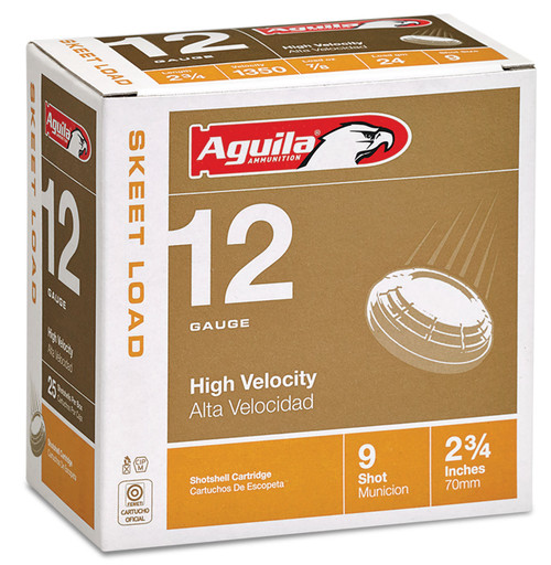 AGUILA 1CHB1254 SKEET HV 12 2.75 9SHT24GM7/8 25/10