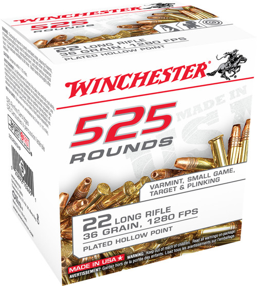 WIN 22LR525HP       22LR     36 CPHP   *CAN*525/10