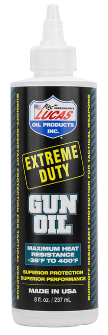 LUCAS 10870    EXTREME DUTY GUN OIL 8OZ