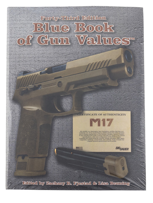 BLUE 00043 MBLUE BOOK OF GUN VALUES 43RD EDITION