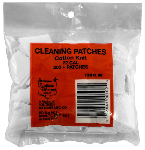 SBC 102  22 CAL PATCHES          200 CT