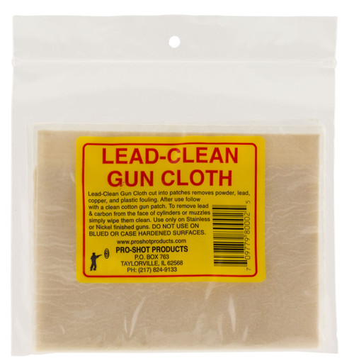 PROSHOT LCC            LEAD CLEAN GUN CLOTH