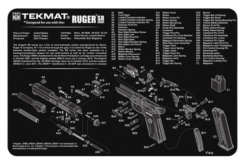 TEKMAT TEKR17RUGER-SR9     RUGER SR9