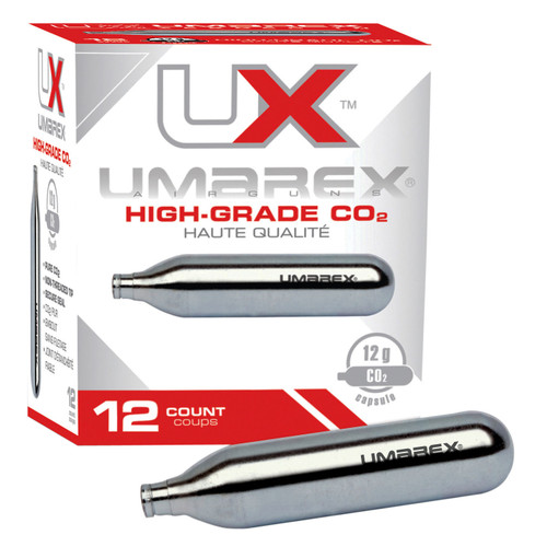 UMA 2252533 UMAREX 12G CO2 CYLINDERS       12