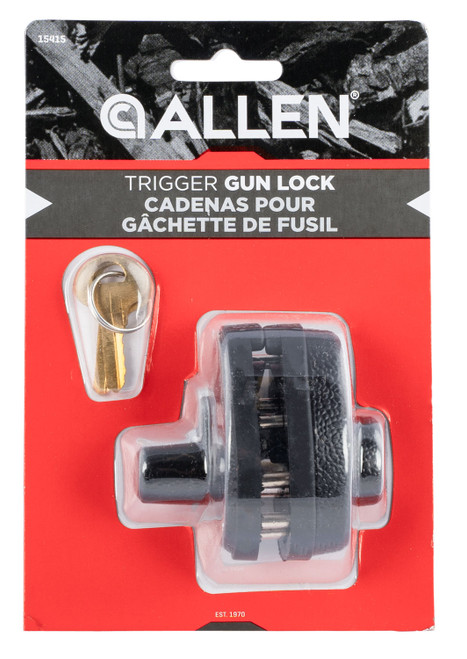 ALLEN 15415  TRIGGER GUN LOCK  KEYED