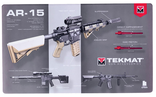 TEKMAT TEK42AR15WPD        AR15 PLTFRM DSGN DR MAT