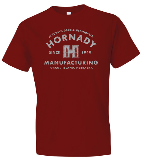 HDESIGN 31425  HORNADY MFG      TSHIRT 2X  CARDNL