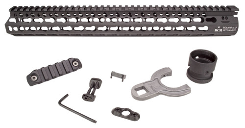 BCM KMR-A15-556-BK   KMOD RAIL ALPHA 15        BLK