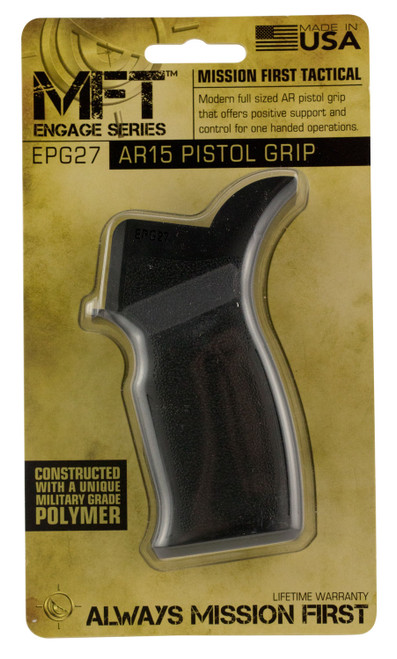 MFT EPG27           ENGAGE AR15/M16 PSTL GRIP BLK